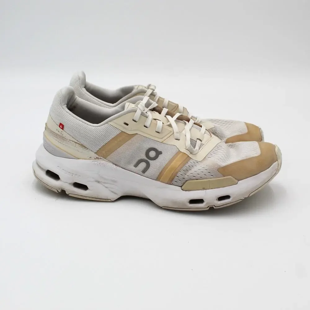On Cloud Cloudpulse Mens 11 White Cream Gym Sneakers Walking Athletic Shoes